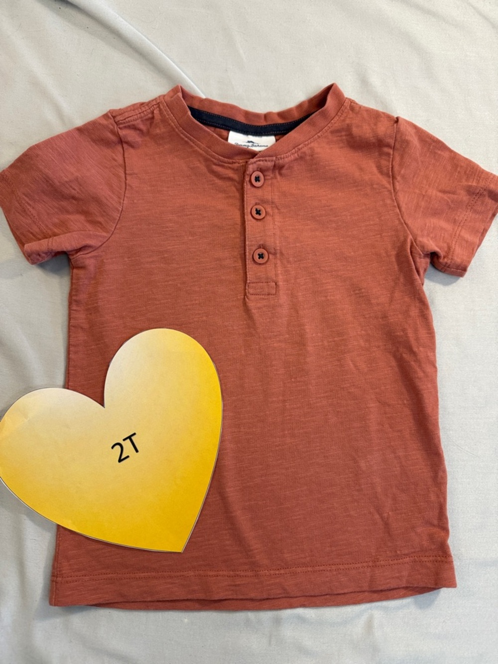 Tommy Bahama Brown Short Sleeve Tee Casual Comfort